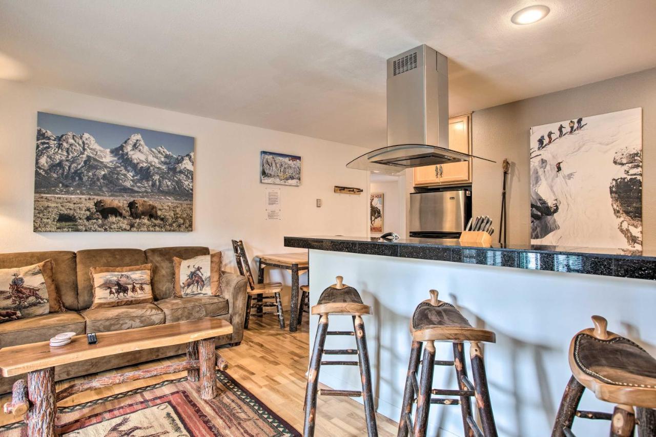 Skiers Dream Upscale Condo By Teton Village! 윌슨 외부 사진